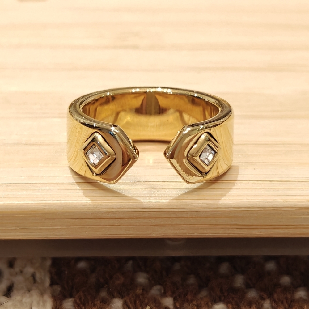 Set Of Four Open Rings - Picture 4 of 9